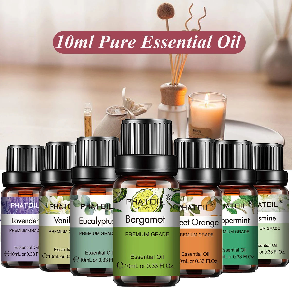 PHATOIL Essential Oil 10ml (Various Scents)