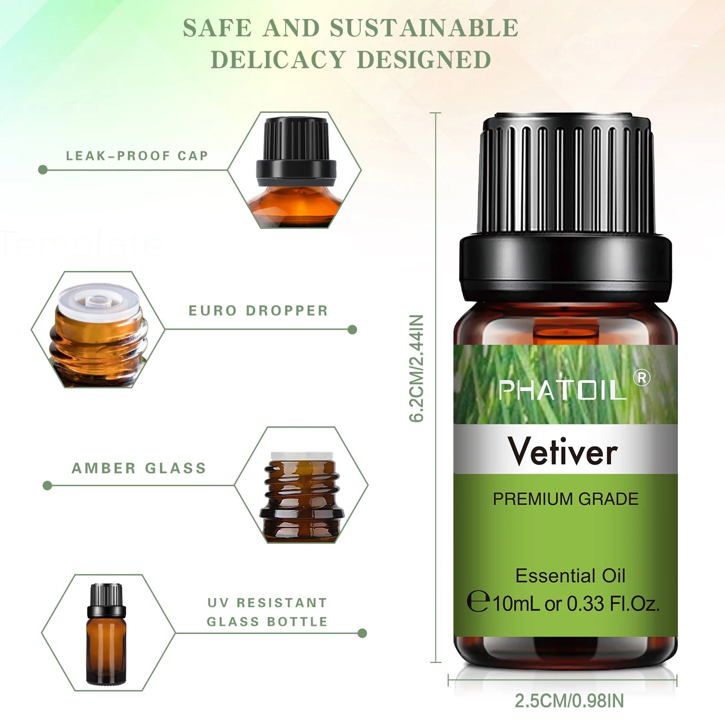 PHATOIL Essential Oil 10ml (Various Scents)