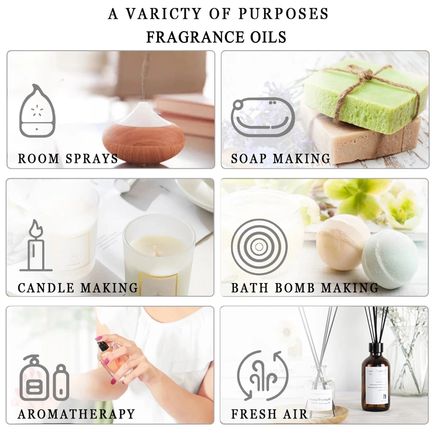 PHATOIL Essential Oil 30ml (Various Scents)