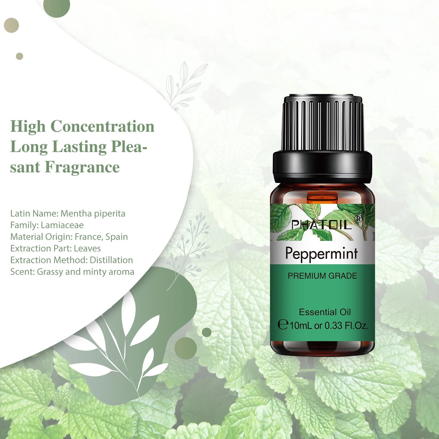 PHATOIL Essential Oil 10ml (Various Scents)