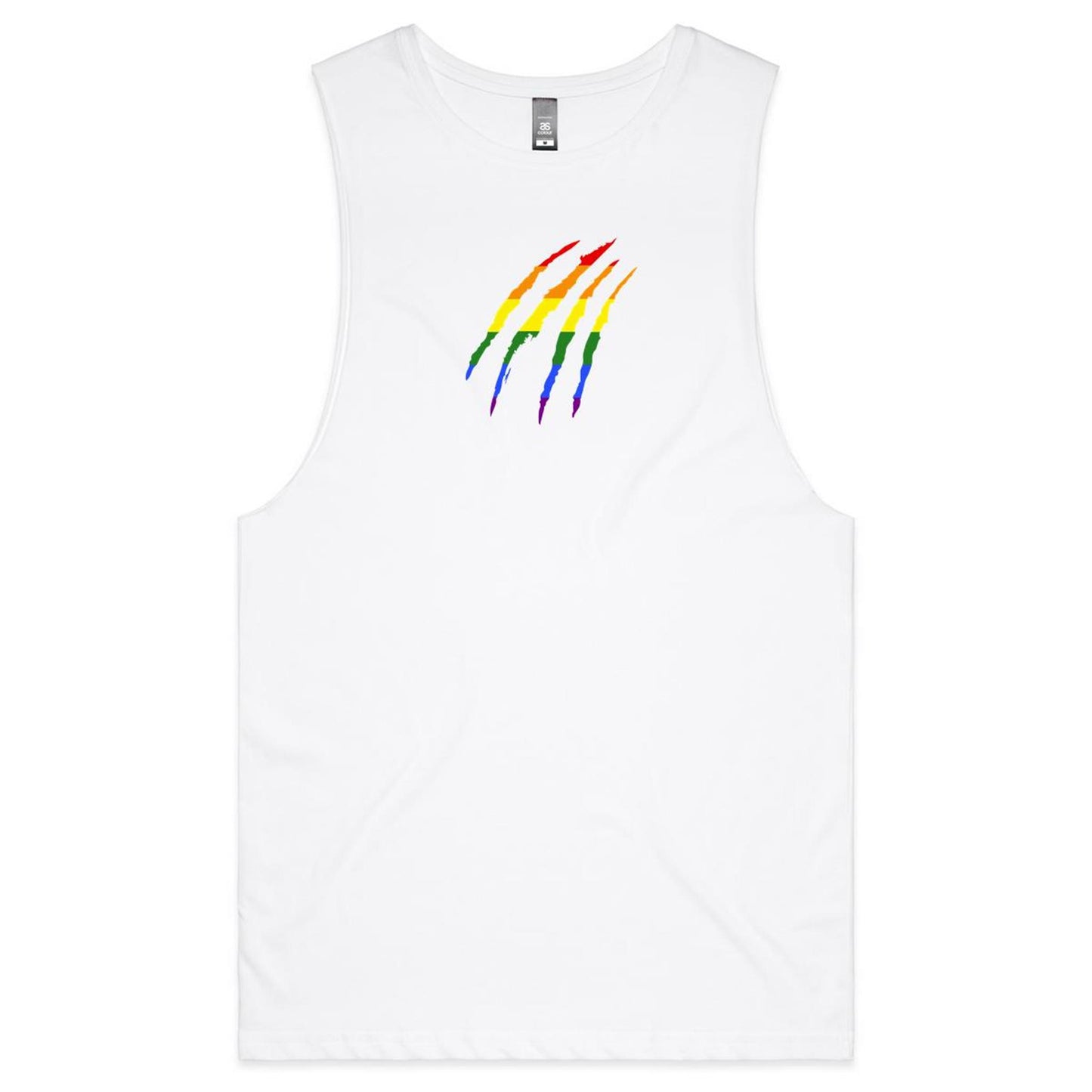 Mens Tank Top Tee - Alphabet Claws