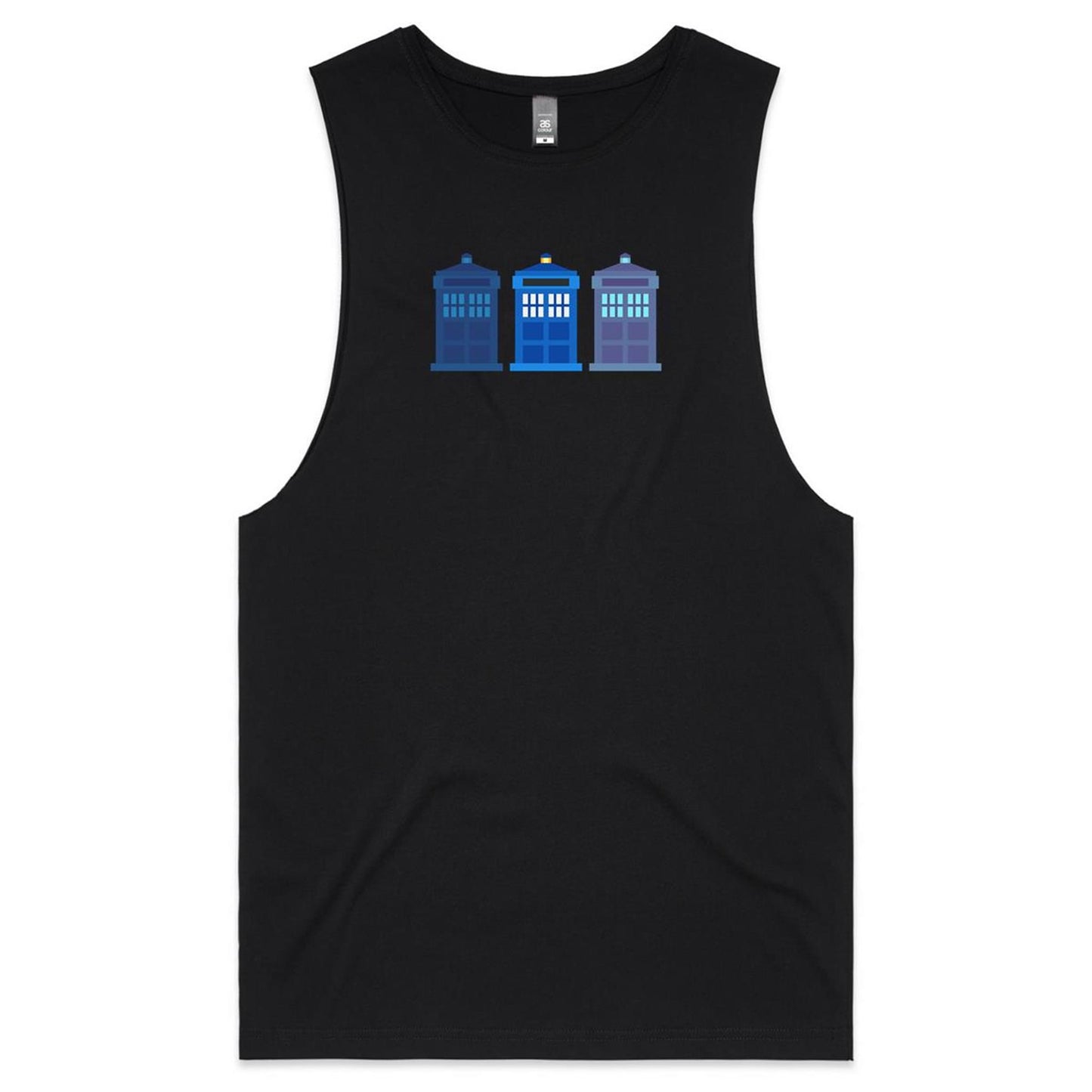 3 Telephone Booths - Mens Tank Top Tee