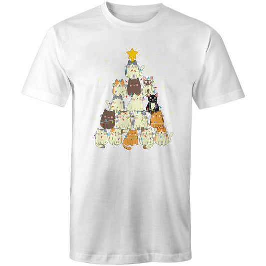 Cat Xmas Tree T-Shirt