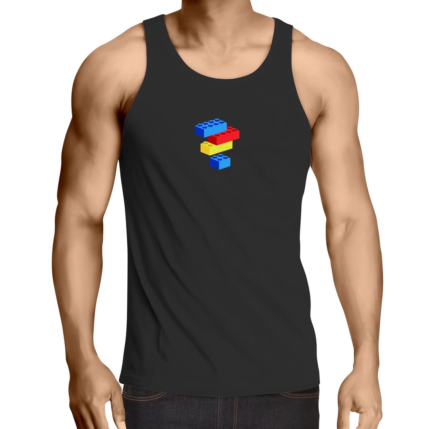 Blocks - Singlet Top