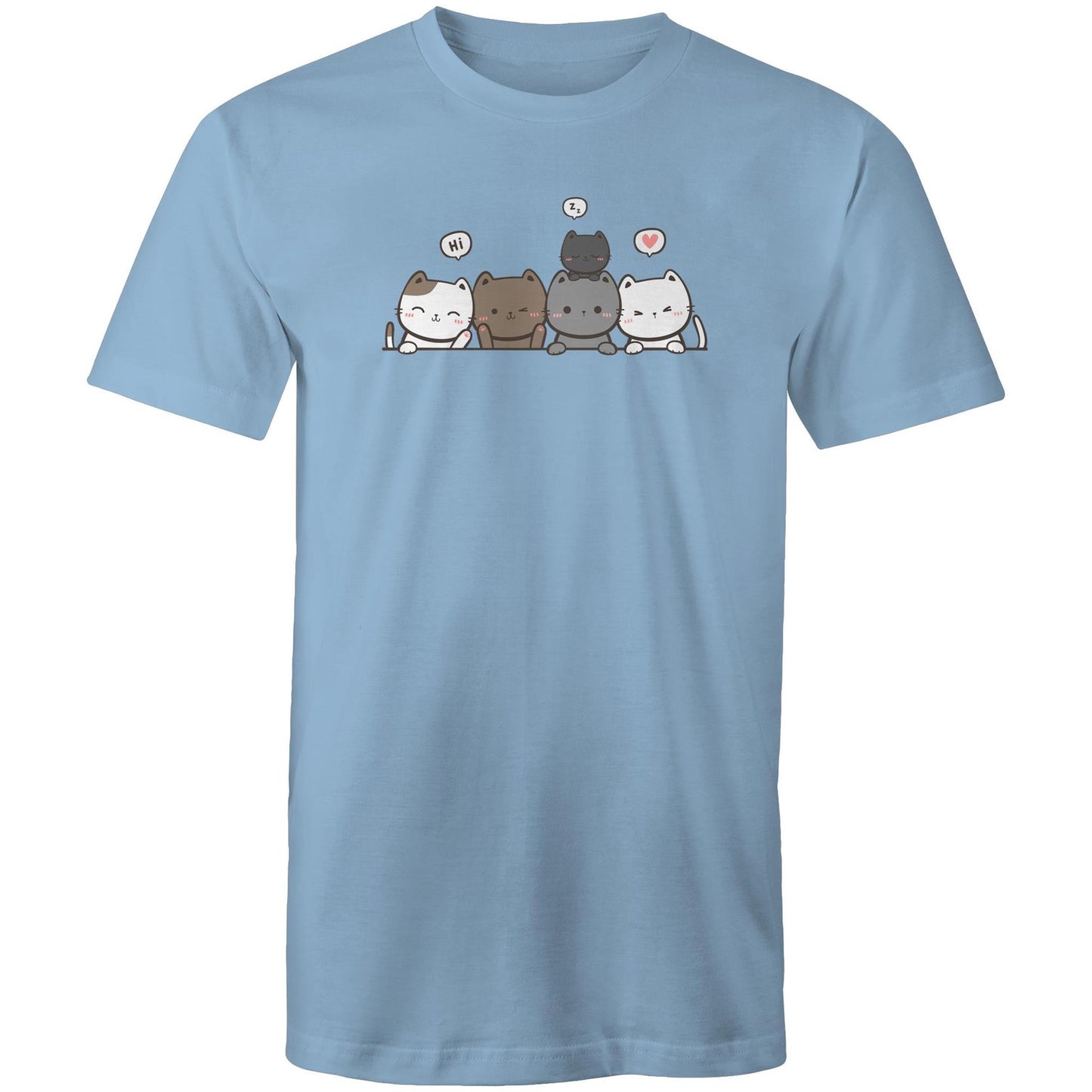 4 Cute Cats T-Shirt