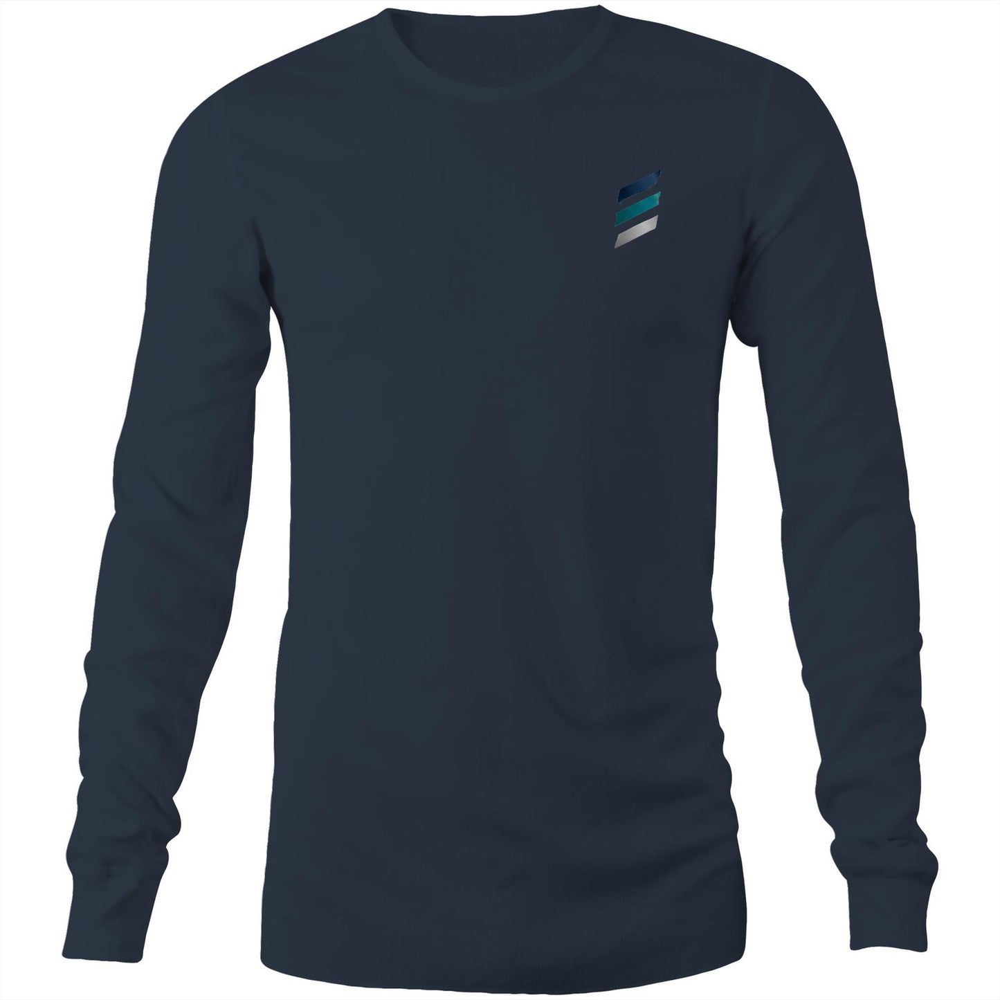 Mens Long Sleeve T-Shirt - EAG Brushstrokes