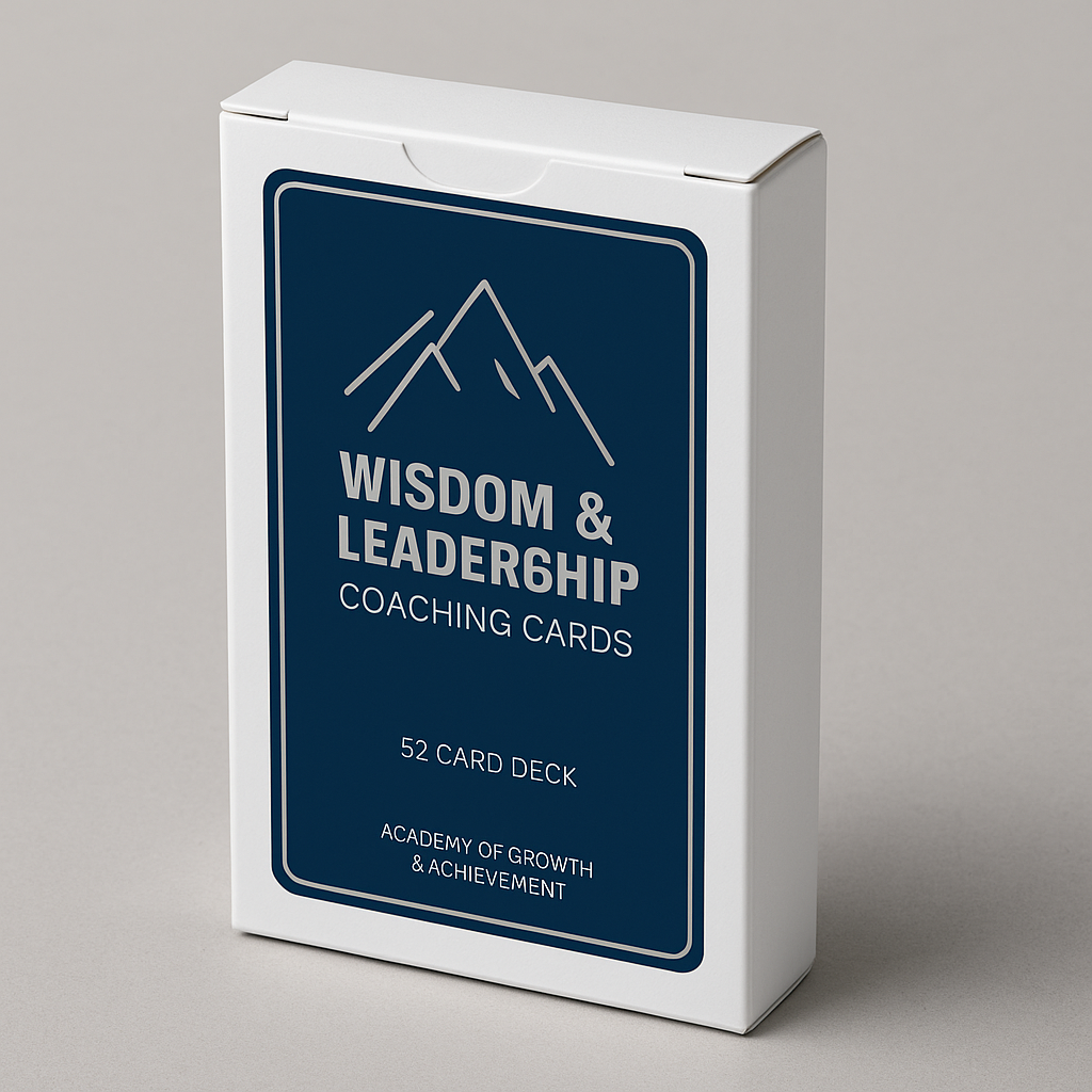 Wisdom & Leadership Coaching Cards