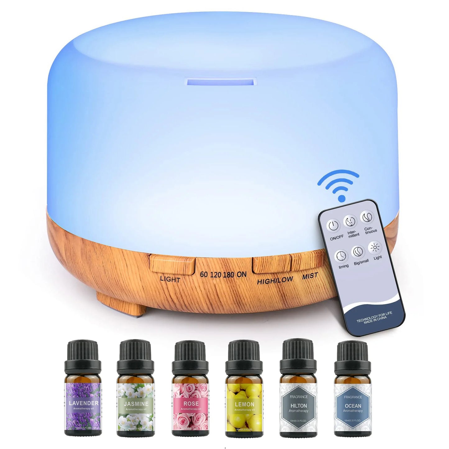 500ML Aroma Diffuser / Humidifier with Remote Control