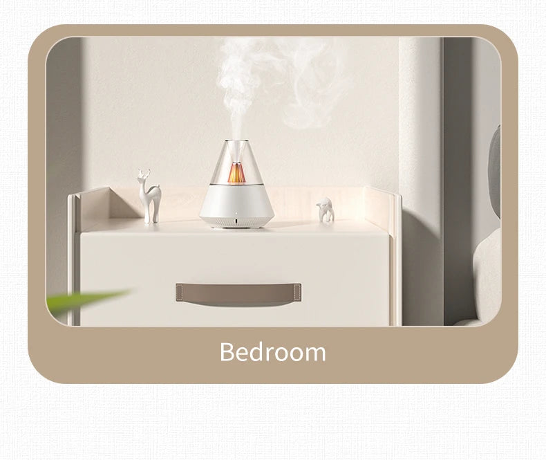 Ultrasonic Essential Oil Aroma Diffuser with Light