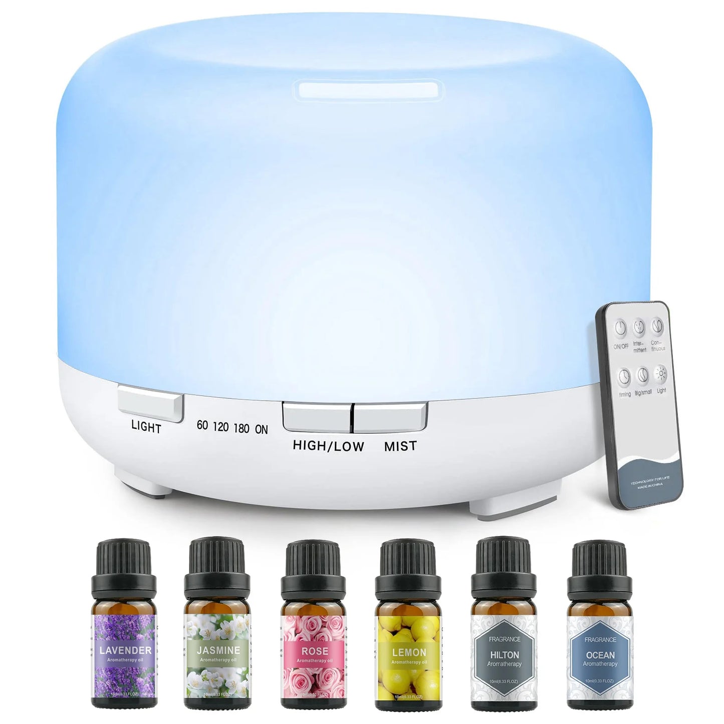 500ML Aroma Diffuser / Humidifier with Remote Control