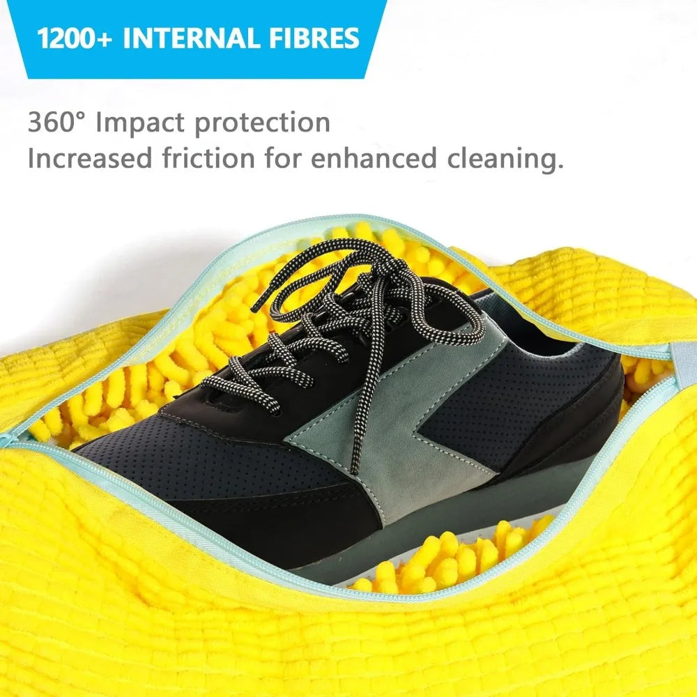 Shoe Washing Machine Bag: Shoe Bag for Washing Machine - Reusable Shoe Cleaning Bag for Sneaker Tennis Shoes Unstain