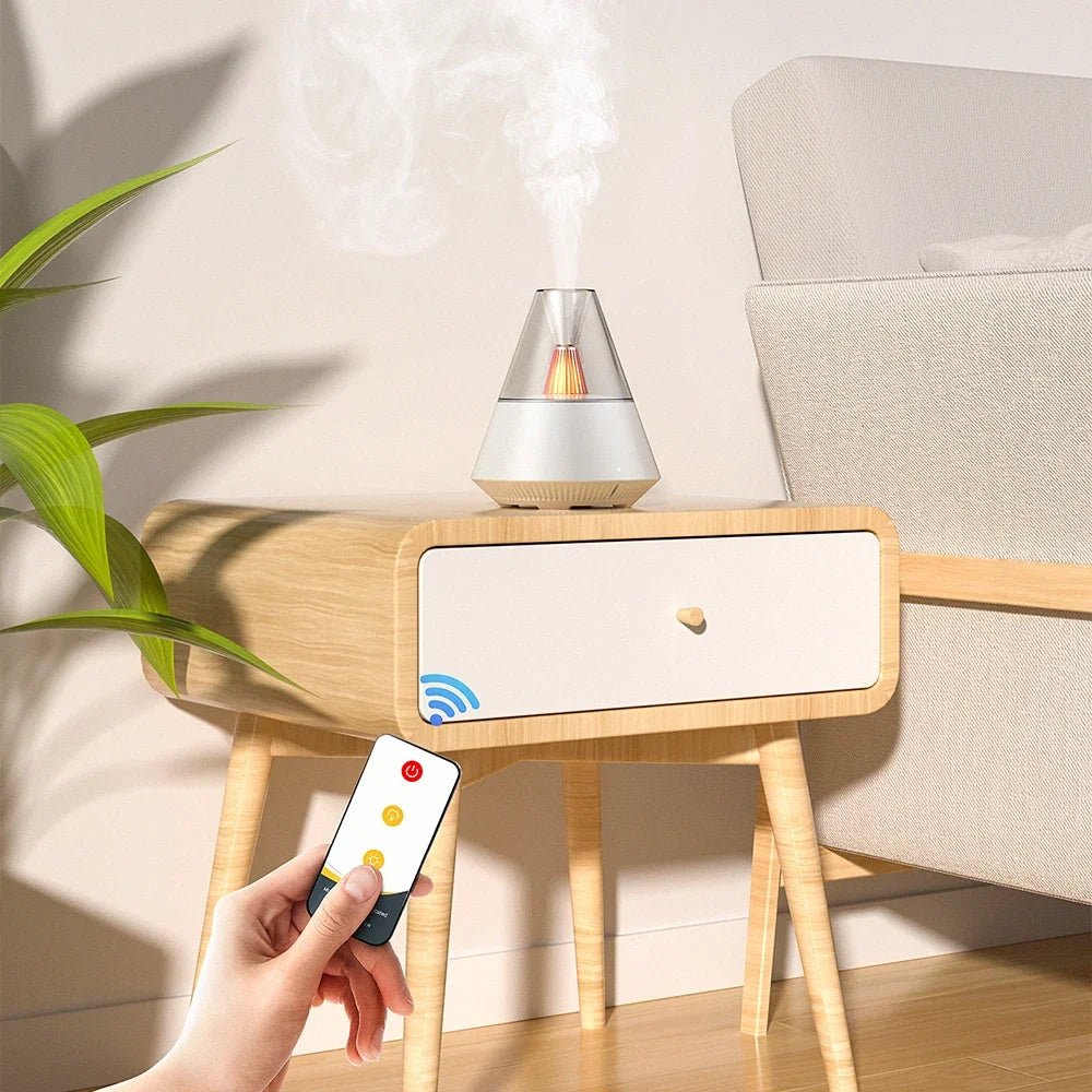 Ultrasonic Essential Oil Aroma Diffuser with Light