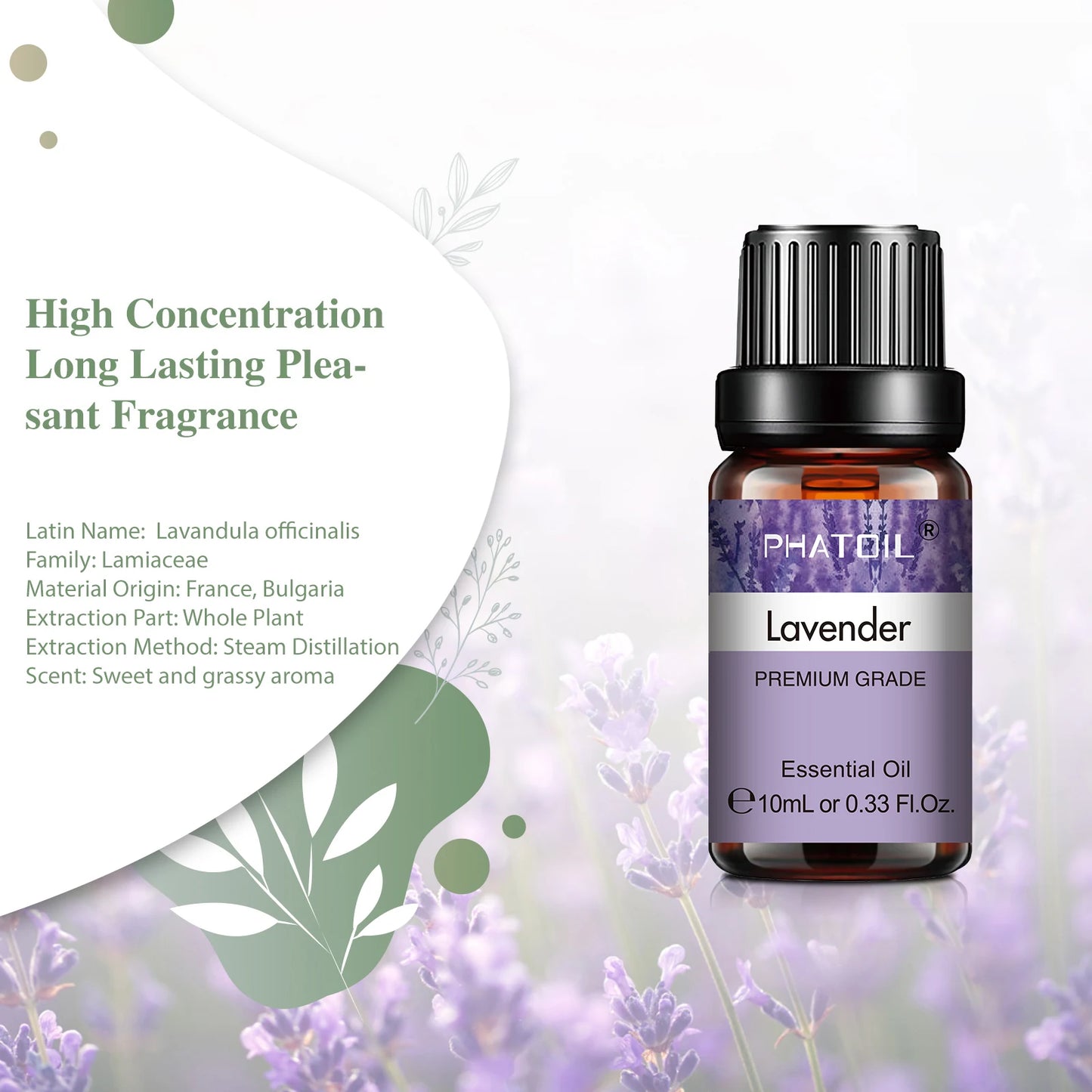 PHATOIL Essential Oil 10ml  (Various Scents)