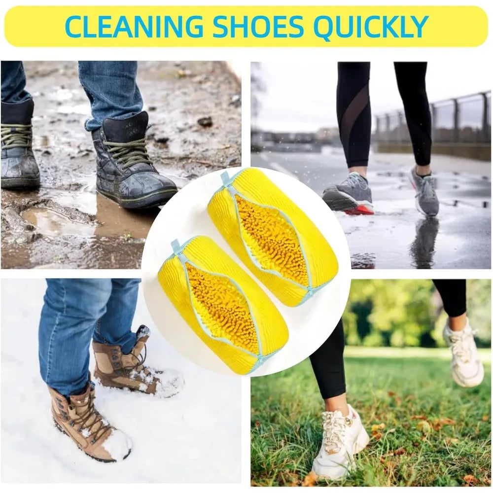 Shoe Washing Machine Bag: Shoe Bag for Washing Machine - Reusable Shoe Cleaning Bag for Sneaker Tennis Shoes Unstain