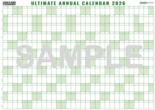 Ultimate Planning Calendar A1