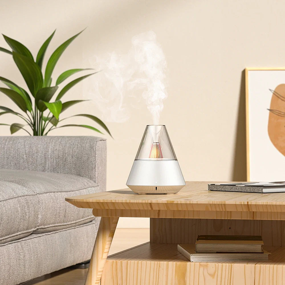 Ultrasonic Essential Oil Aroma Diffuser with Light
