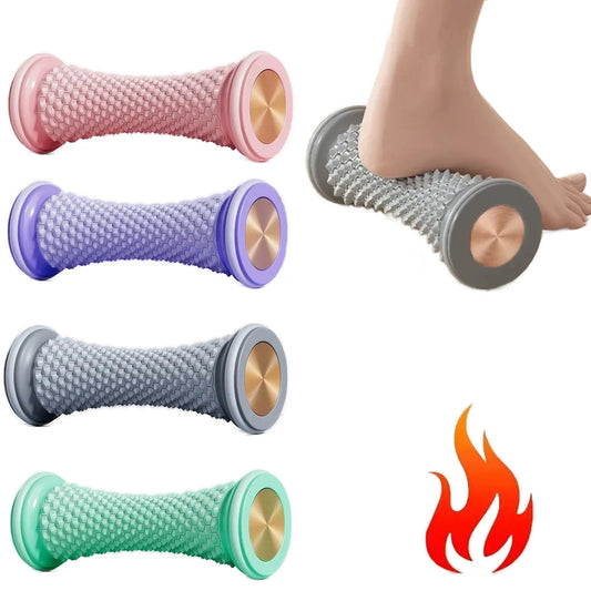 1PC Foot Massager Massage Roller Yoga Massage Ball Plantar Fascia Roller Muscle Relaxation Care Plastic Manual Foot Massager