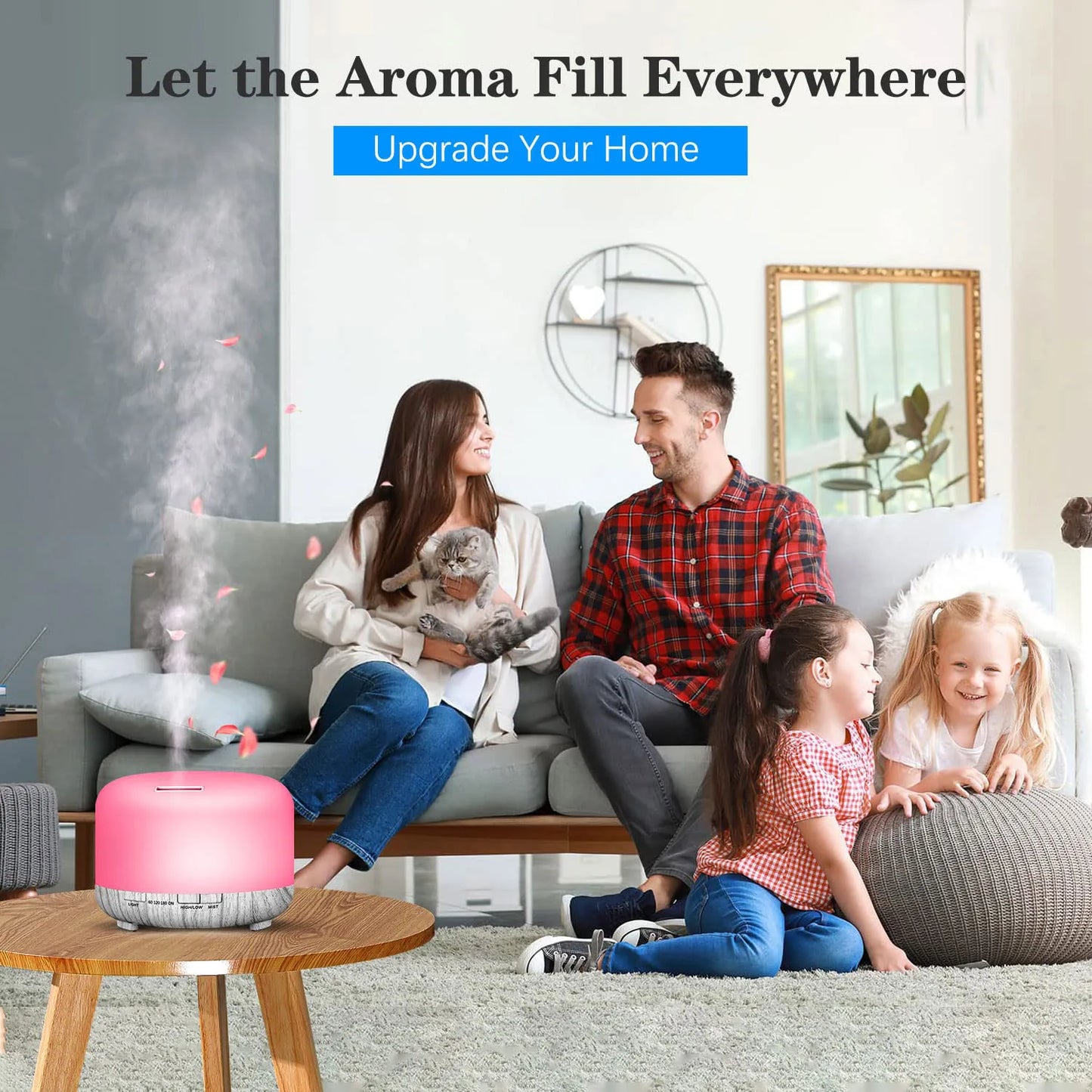 500ML Aroma Diffuser / Humidifier with Remote Control