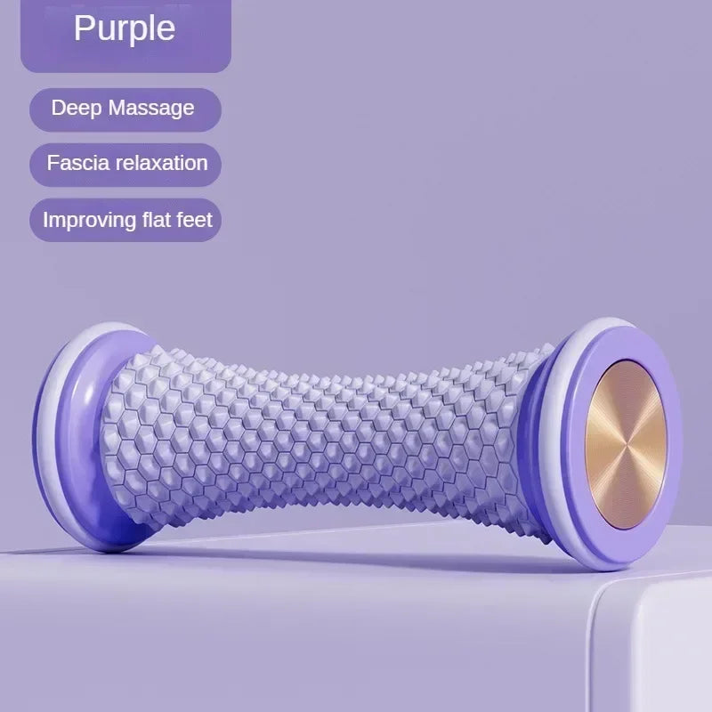 1PC Foot Massager Massage Roller Yoga Massage Ball Plantar Fascia Roller Muscle Relaxation Care Plastic Manual Foot Massager