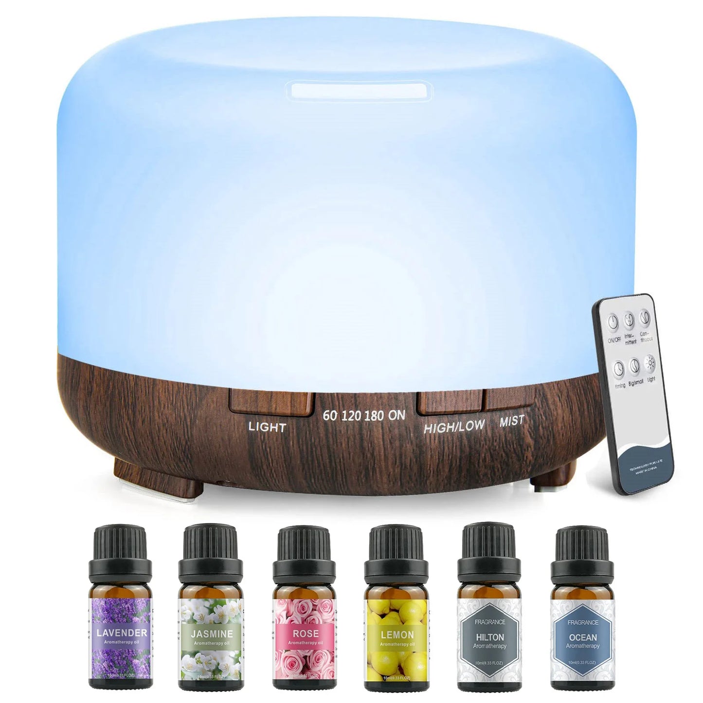 500ML Aroma Diffuser / Humidifier with Remote Control