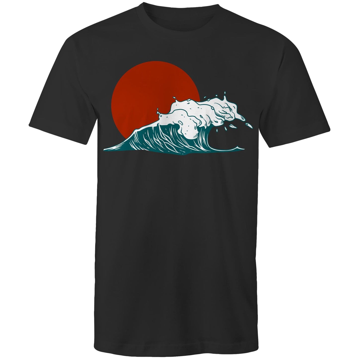 Shirt - Red Sun Wave