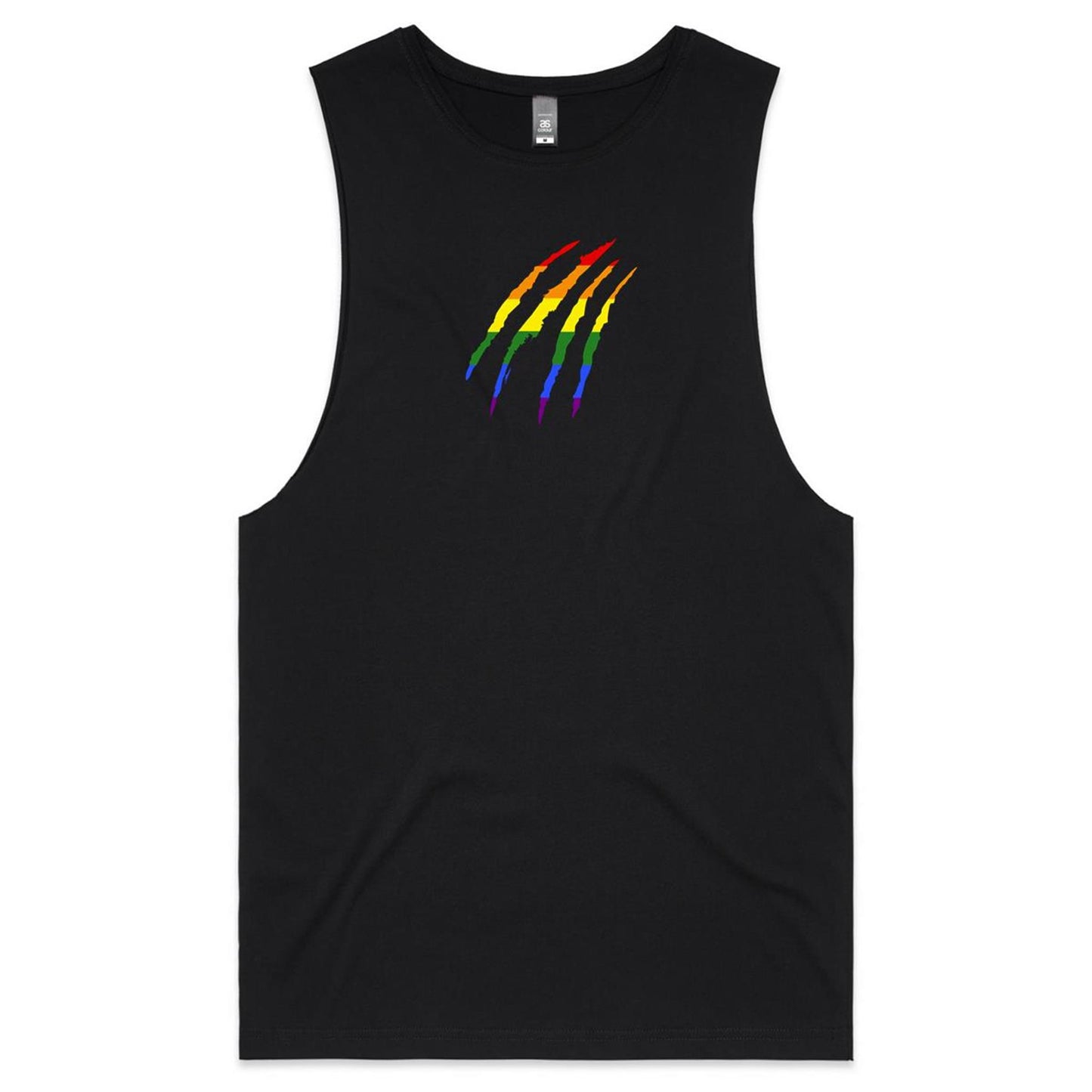 Mens Tank Top Tee - Alphabet Claws