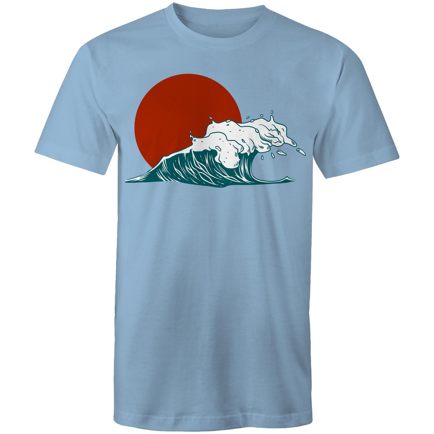 Shirt - Red Sun Wave