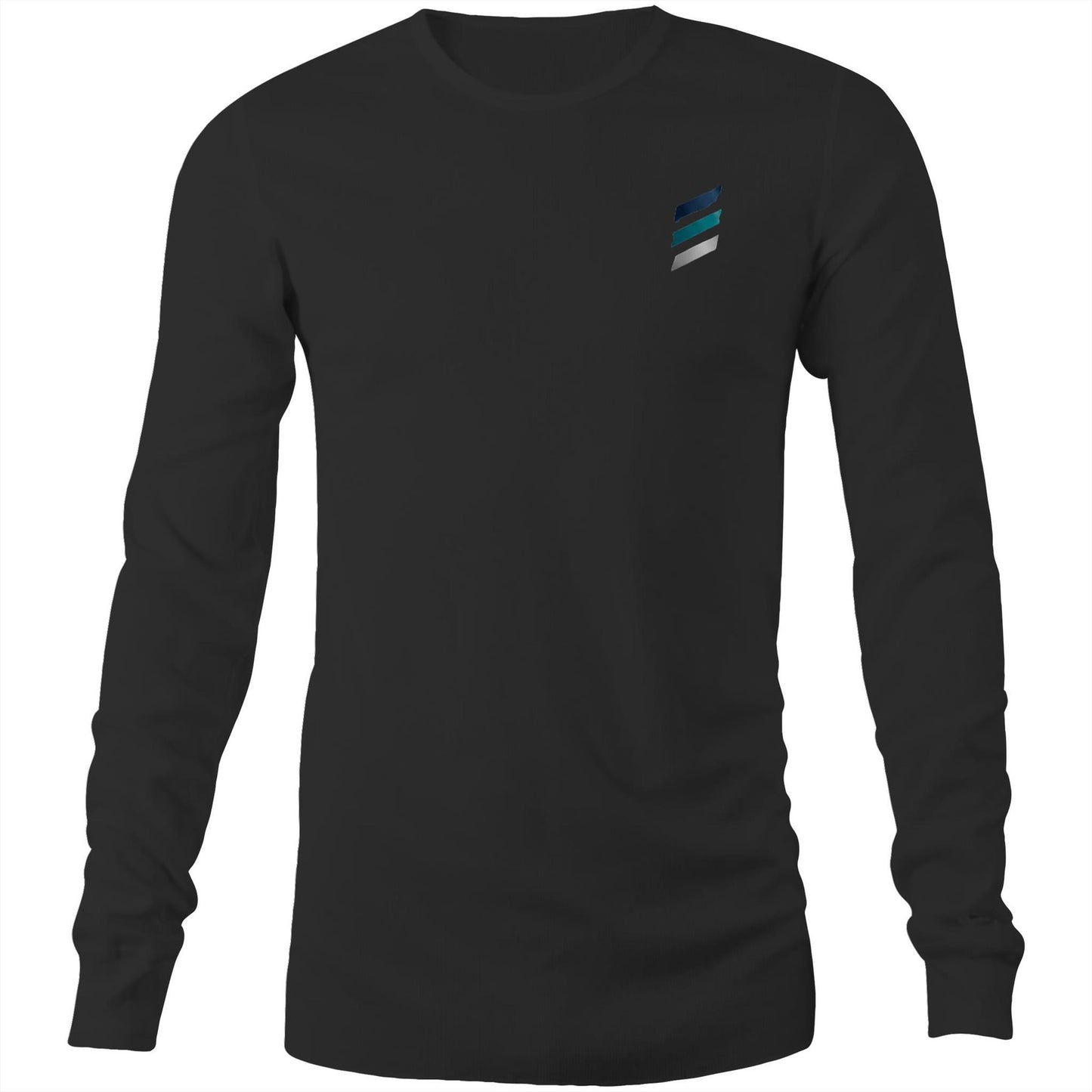Mens Long Sleeve T-Shirt - EAG Brushstrokes