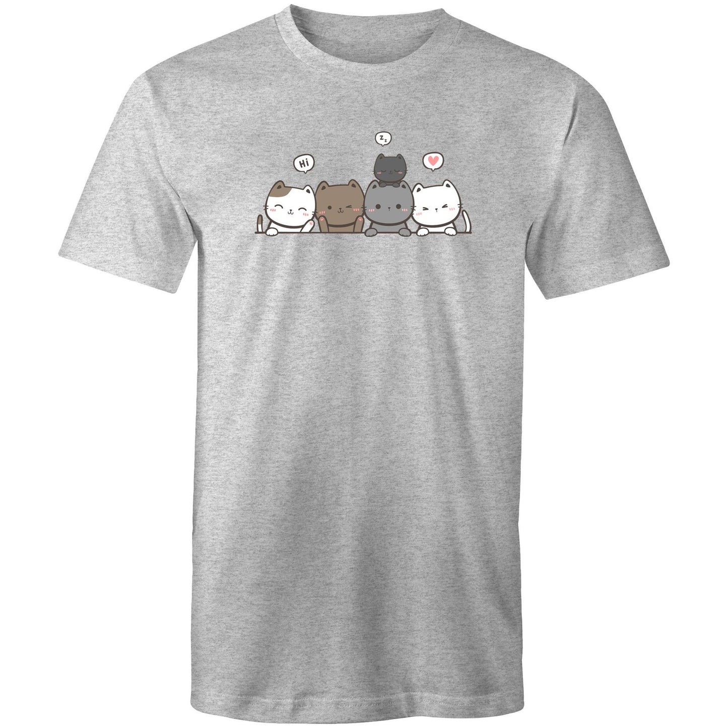 4 Cute Cats T-Shirt