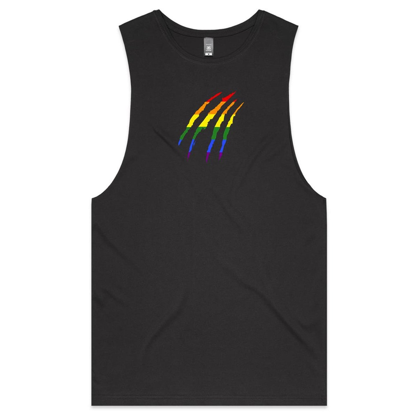 Mens Tank Top Tee - Alphabet Claws