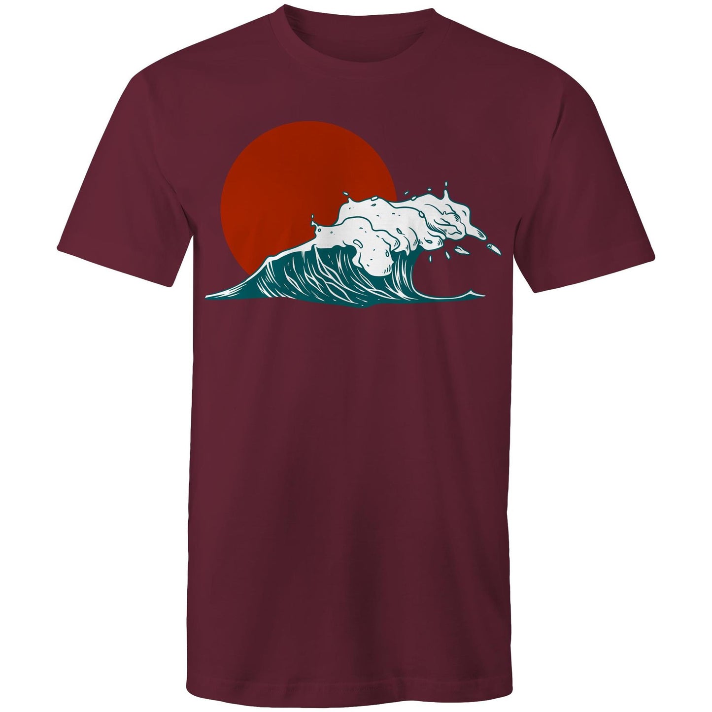 Shirt - Red Sun Wave